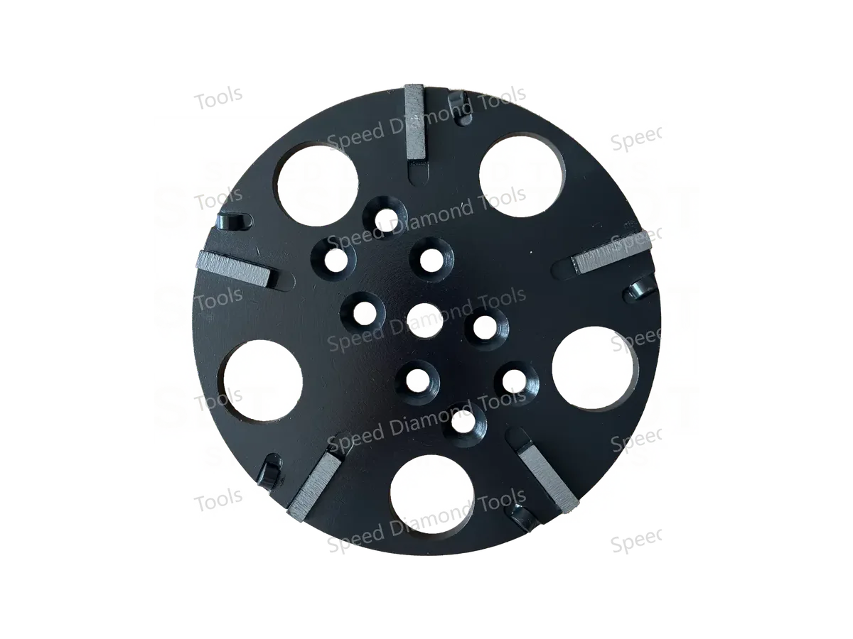 10" Grinding Plate - Five 1/2 Pcd with Five Protection