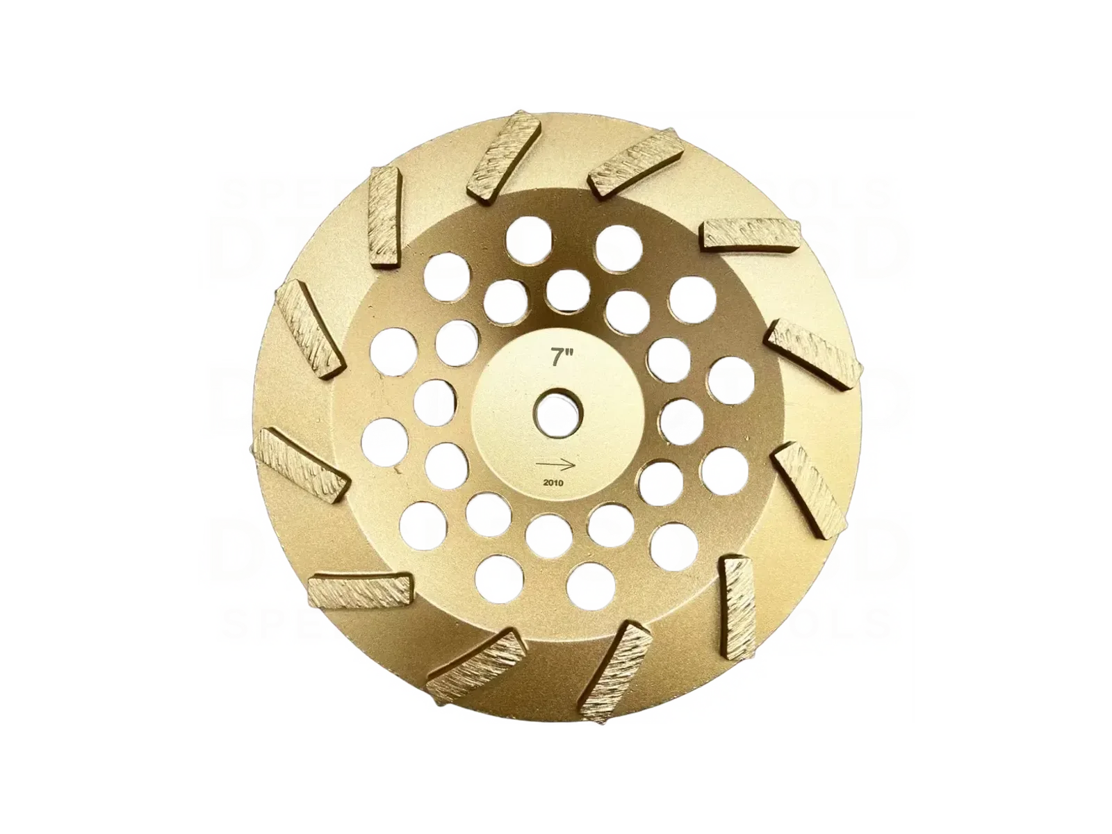 7" 12 Segment Spiral Cup Wheels