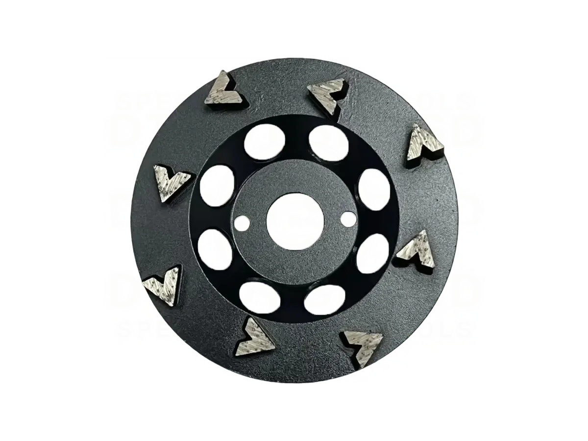 5" Small Arrow Segment Cup Wheel