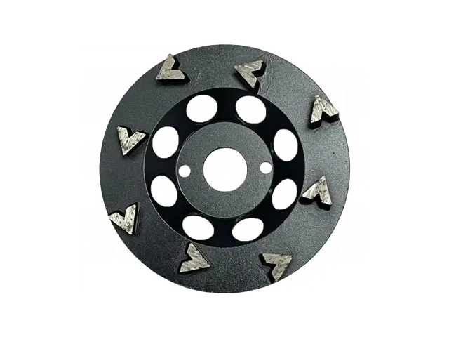 5" Small Arrow Segment Cup Wheel