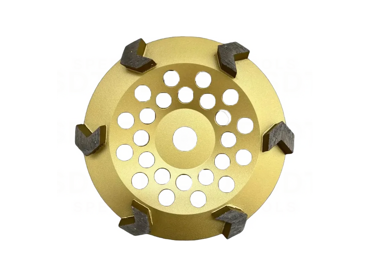 7" 6 Arrow Cup Wheels