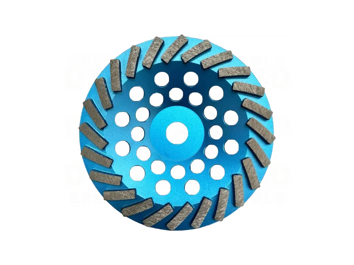 7" 24 Segment Spiral Cup Wheels