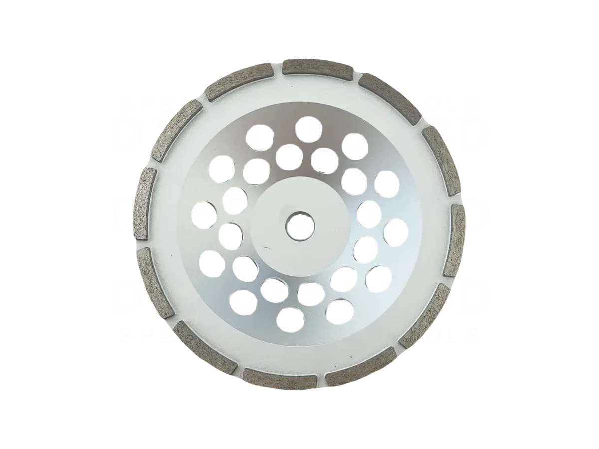 7" Single Row Cup Wheels with 5/8" - 11 Thread