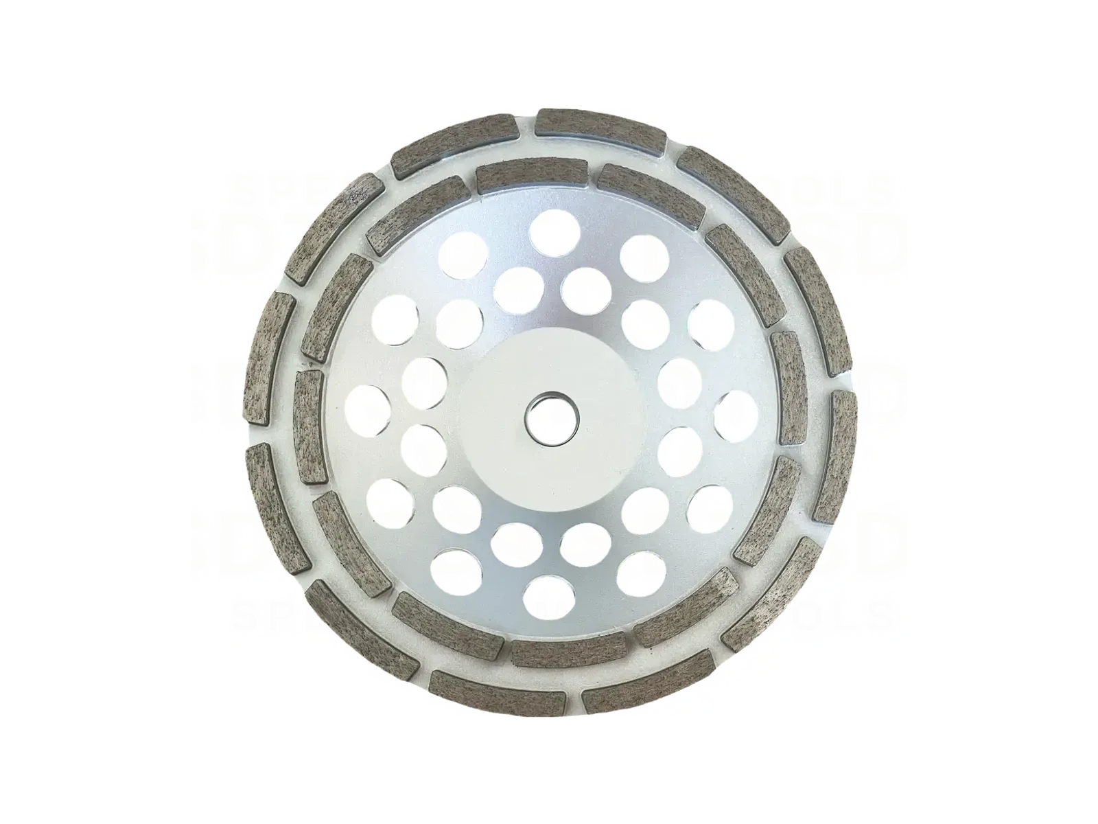 7" Double Row Cup Wheels with 5/8" - 11 Thread