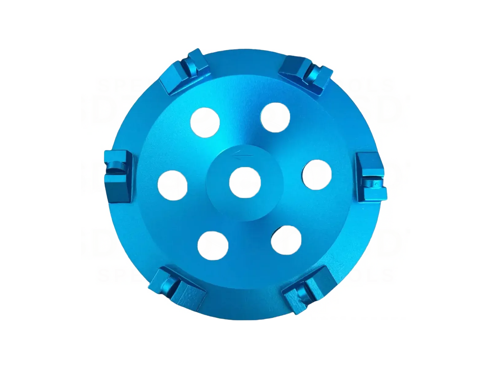 7" Pcd Cup Wheels with 6 Jet Segment Half 13mm Pcd