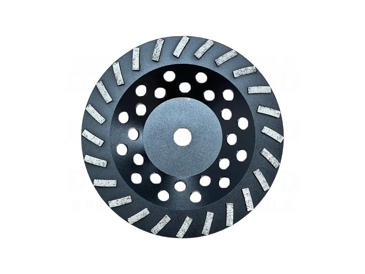 10" 24 Segment Spiral Cup Wheel