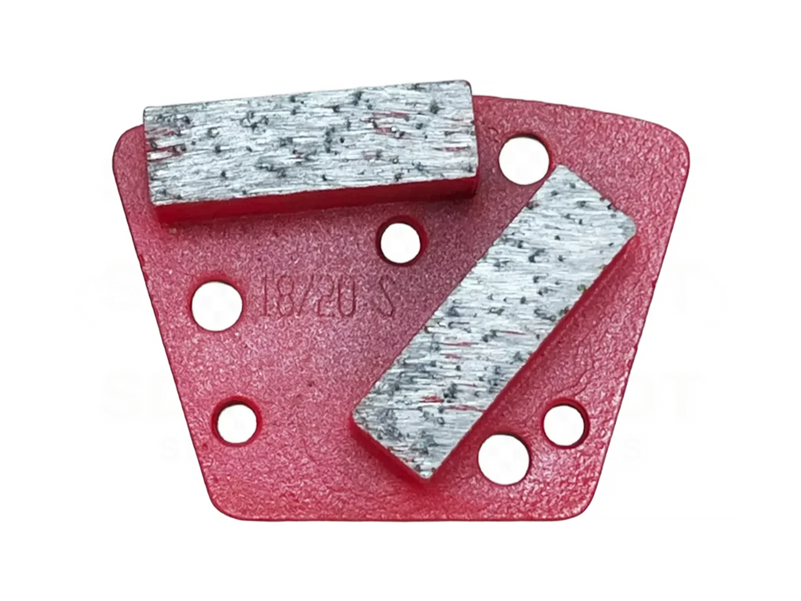 Trapezoid - Double Bar Segment 40x12x14