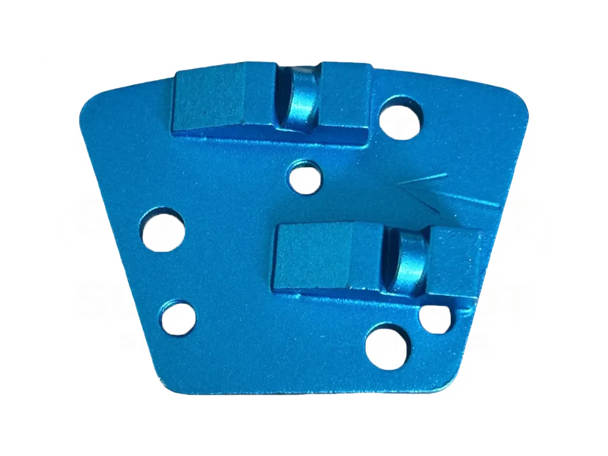 Trapezoid - Pcd - 2 Jet Seg with Half 10mm Pcd