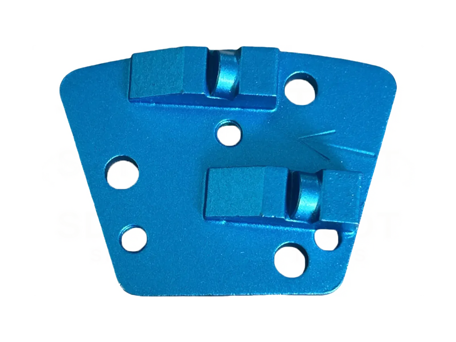 Trapezoid - Pcd - 2 Jet Seg with Half 10mm Pcd