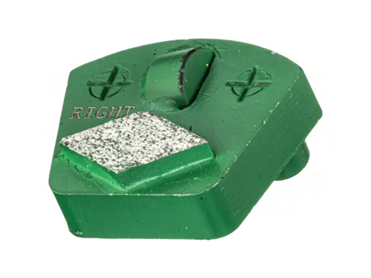 Wk - Single Half Pcd with Diamond Segment